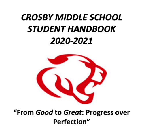 Crosby Middle School Student Handbook 